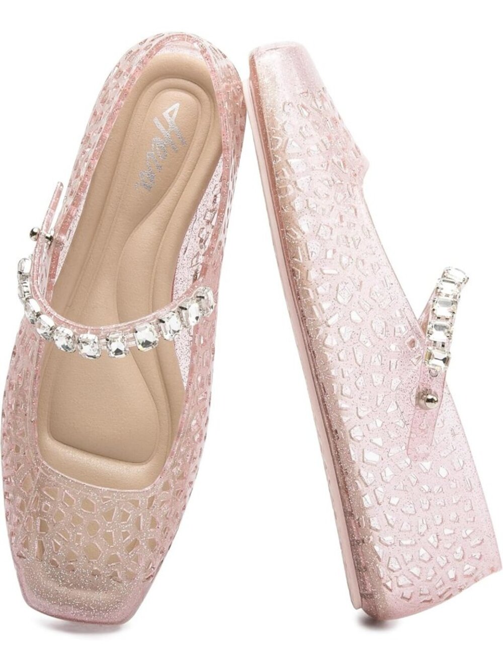 Stylish Women's Jelly Flat Sandals - Comfortable, Lightweight, Summer Footwear